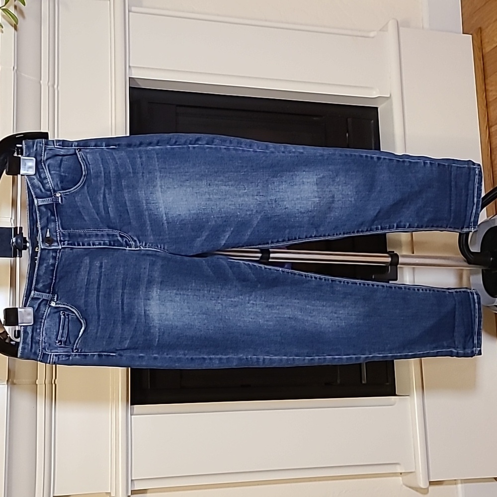 INDIGO‎ BLUE CURVY JUNIORS BLUE JEANS SIZE 15 WAIST 31